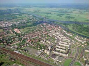 Eisenhüttenstadt-Fürstenberg : Blickrichtung Osten