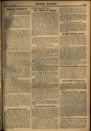 Zweite Ausgabe vom Freitag, den 07. Februar 1936.