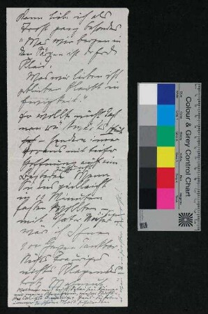 Handschriftliche Notizen, o.D.