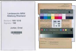 Entnazifizierung Ernst Junker , geb. 10.06.1901 (Arbeiter)
