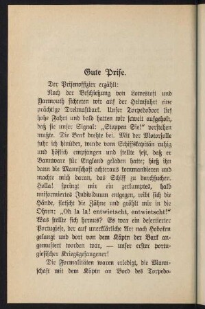 124-125, Gute Prise