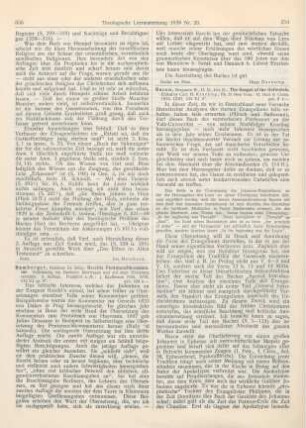 356-358 [Rezension] Bacon, Benjamin Wisner, The gospel of the Hellenists
