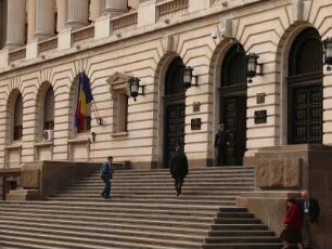 Haupteingang der rumänischen Nationalbank