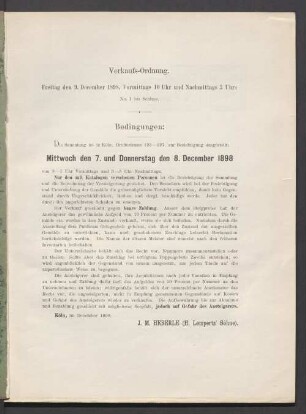 Bedingungen