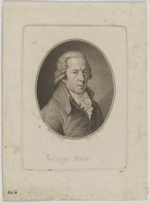 Bildnis des Johann Georg Edlinger
