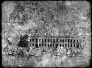 Darstellung des Berliner Zeughauses und des Kronprinzenpalais