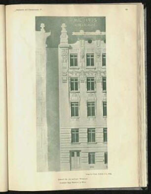 Entwurf für ein modernes Wohnhaus. Architekt: Sepp Hubatsch.