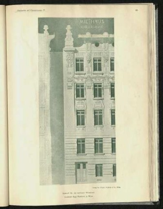 Entwurf für ein modernes Wohnhaus. Architekt: Sepp Hubatsch.