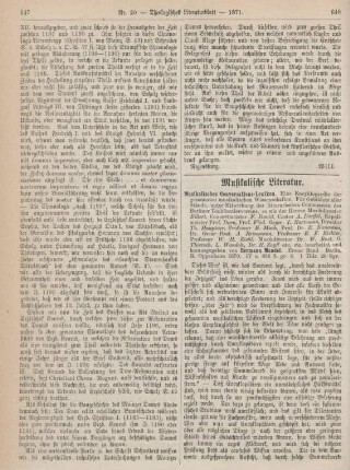 648-650 Musikalische Literatur