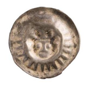 Münze, Hohlpfennig, 1240-1280