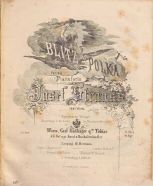 Blitz-Polka : für das Pianoforte ; 106s Werk