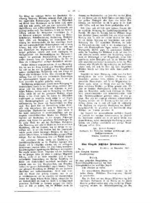 Eine Eingabe sächsischer Frauenvereine
