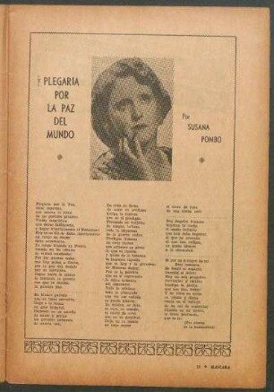 Plegaria por la paz del mundo