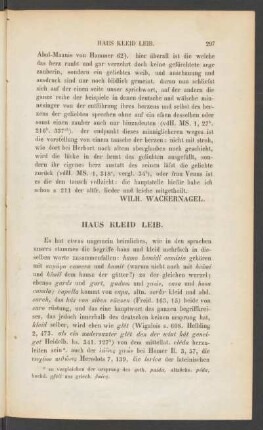 Haus Kleid Leib.