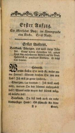 Der Bürgermeister : Original-Lustspiel in 5 Aufzügen