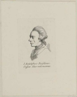 Bildnis des I. Rodolphus Fueßslinus