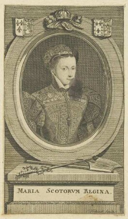 Bildnis der Maria Scotorvm Regina