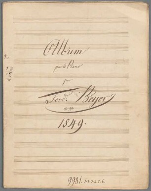 6 Keyboard pieces, op. 99 - BSB Mus.Schott.Ha 10575-2