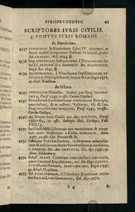 23-65, Scriptores iuris civilis