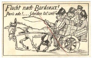 Dess.Nr. 13: Flucht nach Bordeaux ... (verboten)