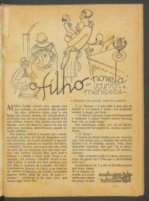 O filho : Novela