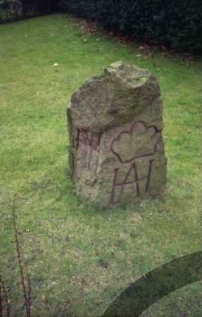 Husum (Kreis Nordfriesland): Erichsenweg: Grenzstein