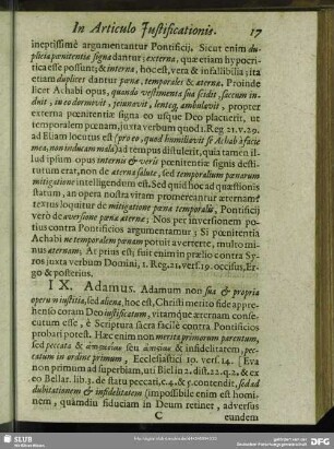IX. Adamus