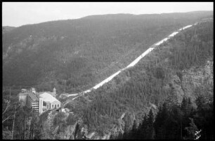 Rjukan: Kraftwerk Zuleitung des Norsk Hydro