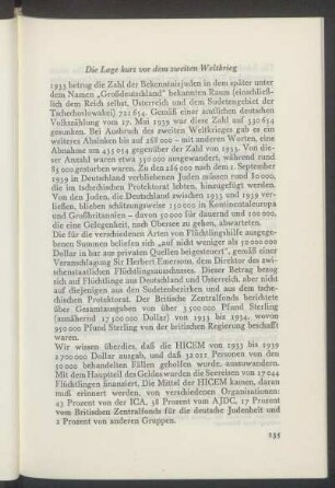 Die Lage kurz vor dem zweiten Weltkrieg