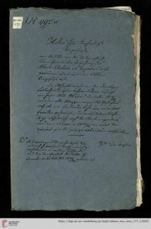 Heller'sches Kupferstich-Verzeichniß