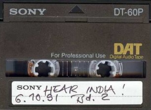 Hear India! Bd. 2. 6.10.91