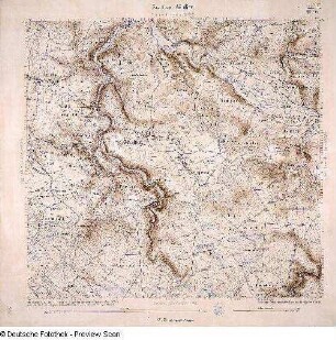 Section Zöblitz, N° 129 (1:25 000)