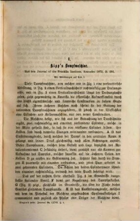 Polytechnisches Journal. 207, 207. 1873