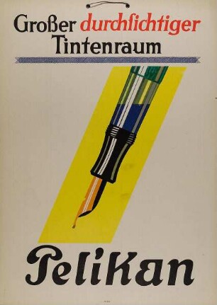 Pelikan - Großer durchsichtiger Tintenraum