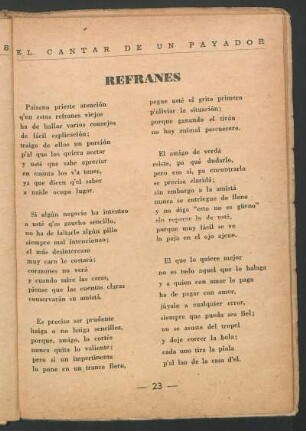 Refranes