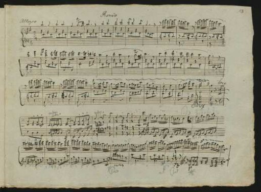 Rondo. Allegro