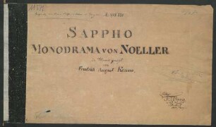 Anakreon und Sappho; S, pf