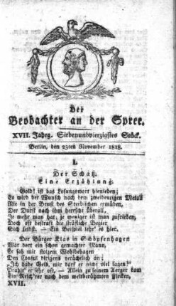 47. Stueck, 23. November 1818