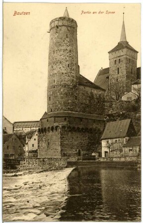 Bautzen. Partie an der Spree