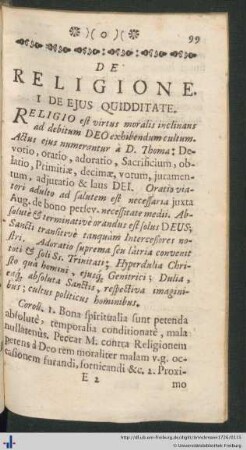 De Religione