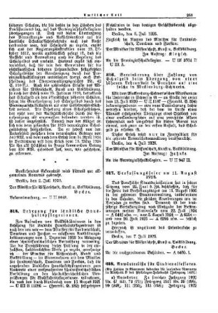 Verfassungsfeier am 11. August 1926 : [Amtlicher Teil]