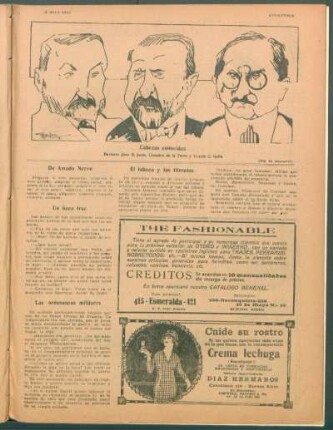 El tabaco y los literatos