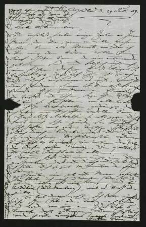 Brief an Clementine Bargiel ; 29.07.1859