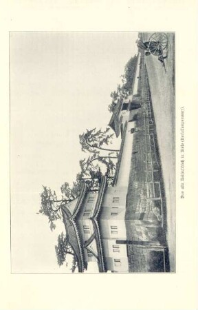 Das alte Kaiserschloß in Kioto (Umfassungsmauer)