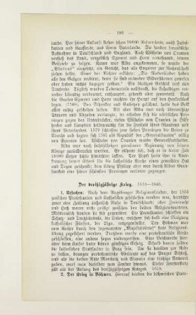 Der dreißigjährige Krieg. 1618-1648