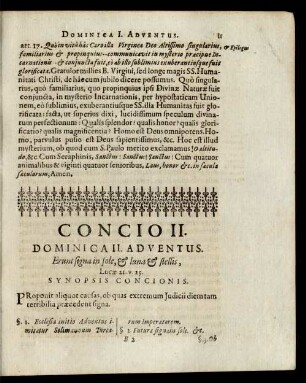 Concio II. Dominica II. Adventus.