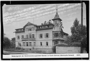 Genesungsheim der Sozialversicherungsanstalt Sachsen im Kurort Gohrisch
