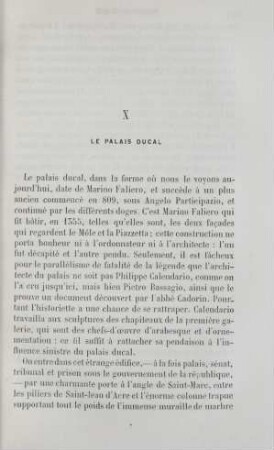 X Le palais ducal