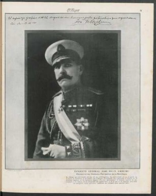 Teniente General José Félix Uriburu - Presidente del gobierno provisional de la República