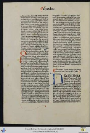 Liber hellesmoth quem nos Exodi dicimus